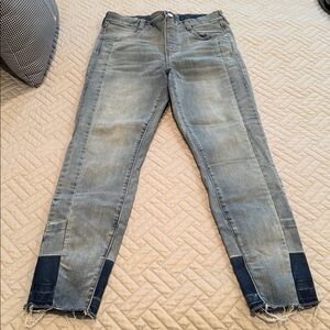 Liverpool Women's Two-Tone Blue Jeans